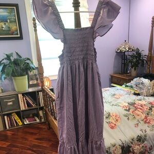 Purple o.p.t Dress